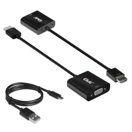 I/O ADAPTER HDMI TO VGA/AUDIO M/F CAC-1302 CLUB3D