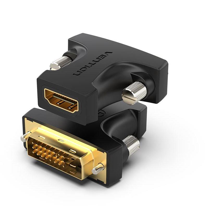 c9f3a46b-65cc-4c08-a42f-63b110ae9d8f I/O ADAPTER HDMI TO DVI/BLACK AILB0 VENTION - Image 1