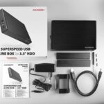 HDD ACC ENCLOSURE 3.5"/USB3.2 EE35-XA3 AXAGON - Image 3