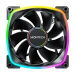 CASE FAN 140MM/RX140 PWM BLACK MONTECH - Image 2