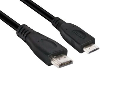 CABLE MINI HDMI TO HDMI 1M/M/M CAC-1350 CLUB3D