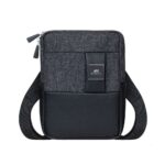 TABLET CASE CROSSBODY 8"/8810 BLACK MELANGE RIVACASE - Image 11