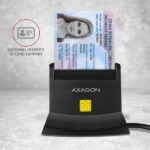 CARD READER STAND SMARTCARD/USB2.0 CRE-SM2 AXAGON - Image 3