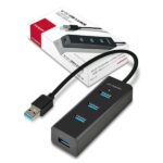I/O HUB USB3.0 4PORT CHARGING/0.3M HUE-S2B AXAGON - Image 10
