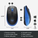 MOUSE USB OPTICAL WRL M190/BLUE 910-005907 LOGITECH - Image 15