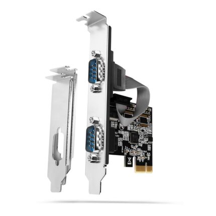 NET CARD PCIE 2PORT 250KBPS/SP&LP PCEA-S2N AXAGON