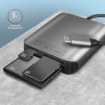 MEMORY READER USB-C 3-SLOT/SD/MICROSD/CF CRE-S3C AXAGON - Image 3